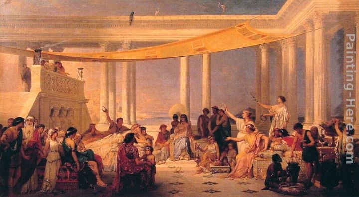 Pierre Oliver Joseph Coomans Sappho at Mitylene